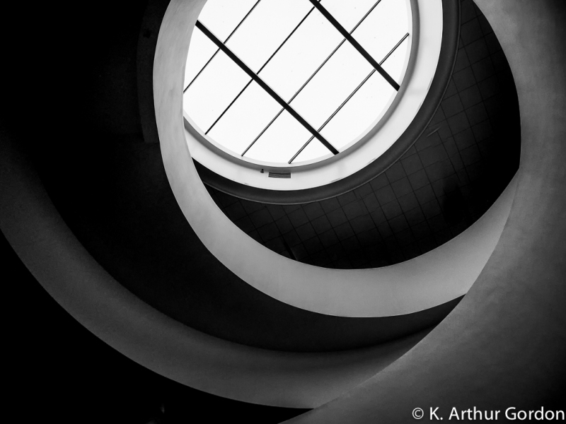 Spiral up, Liverpool Museum, Liverpool, Great Britain